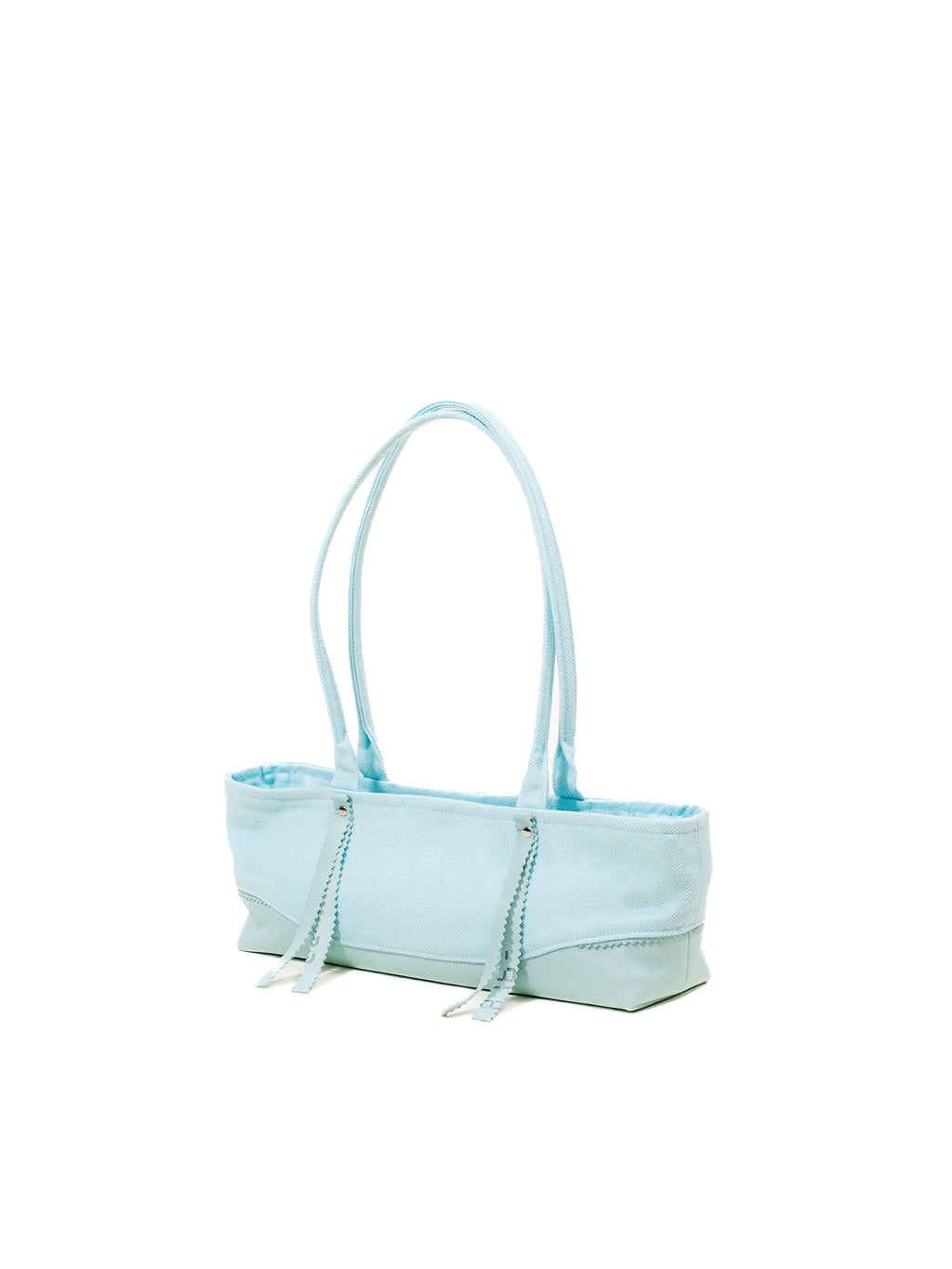 Canvas leather shoulder bag 2