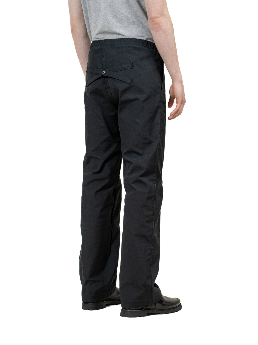 Straight Black trouser with cross detail