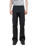 Straight Black trouser with cross detail